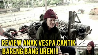 anak vespa cantik