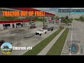 Tractor Ran Out of Fuel Mid-Work + Tree Planting 🌳| FS22 : Elmcreek Start From Scratch Part 24