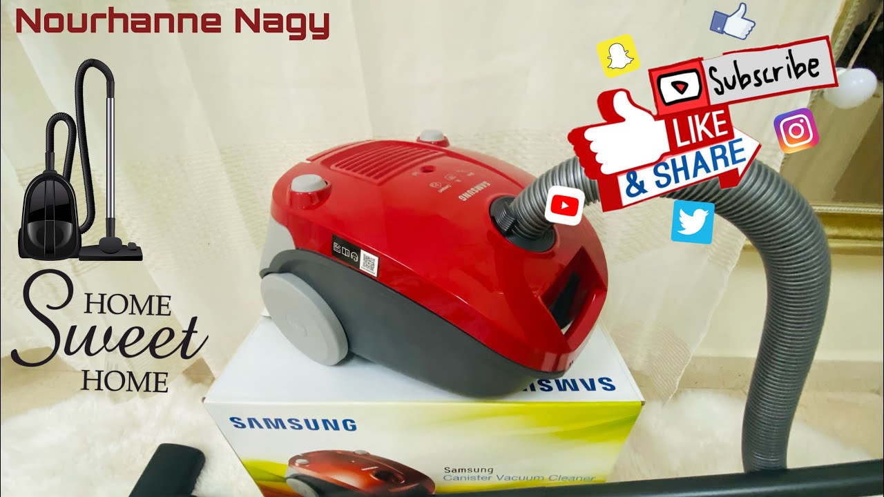 Unboxing Samsung SC4130 vacuum cleaner مكنسة سامسونج home homedecor 