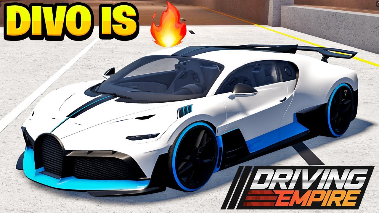 THE BUGATTI DIVO IS 🔥 in Roblox Driving Empire