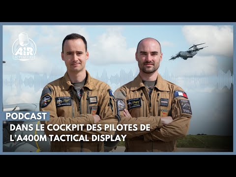Inside the cockpit of the A400M Tactical Display pilots