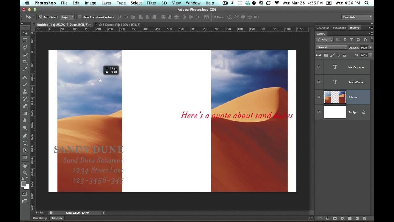 How to Split an Image in Adobe Photoshop