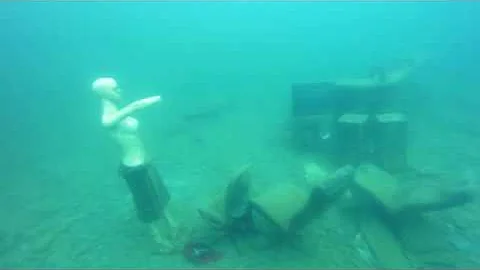 BlueROV 2 Quarry Test (First Dive)