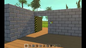 Scrap Mechanic: 2 Switches 1 Door