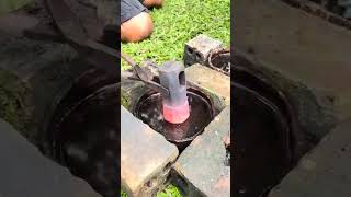 Why Hot Iron Tools Are Cooled in Oil, Water &amp; Even Trees? 🔥🛠️ (Shocking Reason!) #shorts
