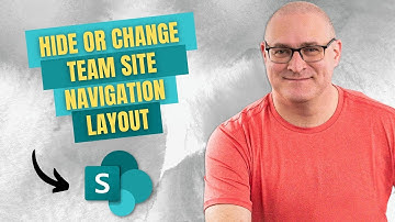 How to change or hide Team Site Navigation