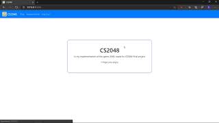 CS2048 - CS50 Web Final Project