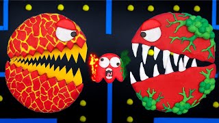 Lava Monster & Mutant Devil | Pacman Arcade Game