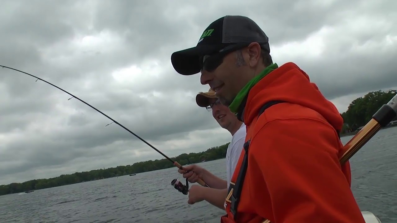 Musky while Walleye Fishing with Vexan Walleye Rod INSANE FIGHT