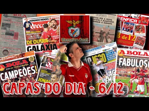 Gigantes! How newspapers cover Benfica's glory