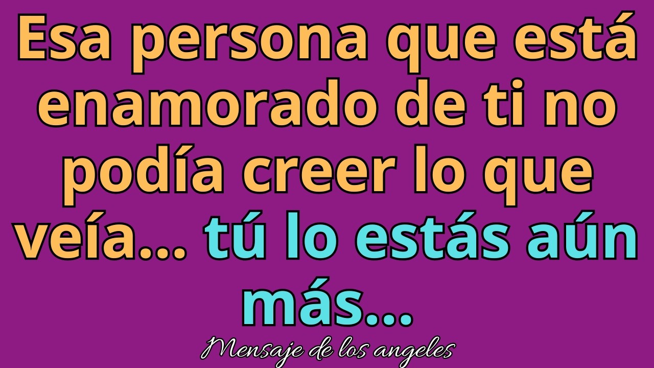 👀💖Esa persona que está enamorado de ti no podía creer lo que veía… tú lo estás aún más…