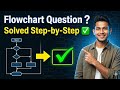 Flowchart Practice Questions with Solutions 2026| Logic Building for Coding | Advet Campus