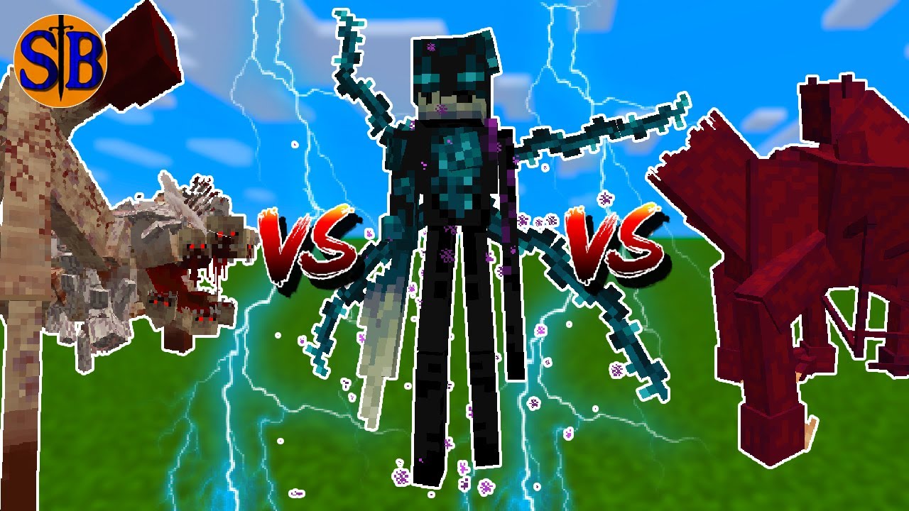 Sculk Enderman(Sculk Horde) vs Mutant Monsters