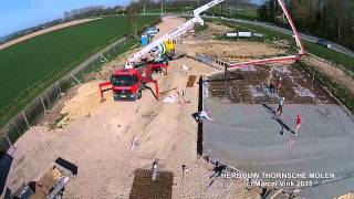Vorderingen Bouw Thornsche Molen Vanuit De Lucht Dank Aan Marcel Vink