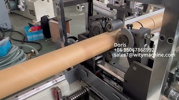 Automatic Shaftless Paper Core Cutting Machine