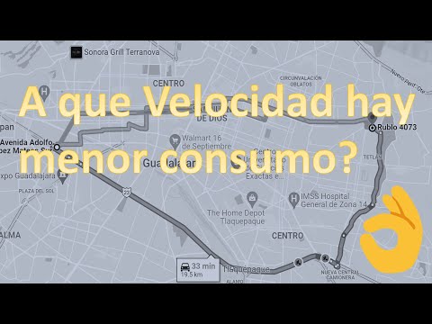 Video: ¿A qué velocidad consume menos combustible un automóvil?