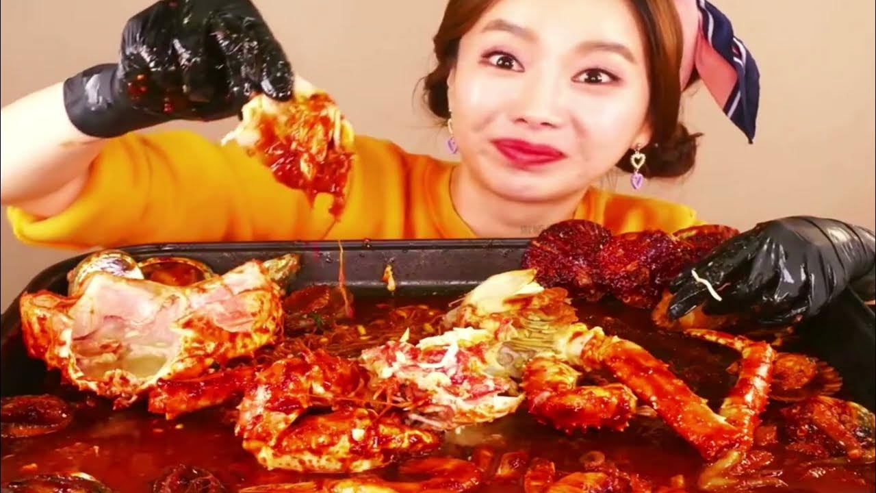 daily-eating-seafood-super-sound-eating-spicy-food-eating-for-day