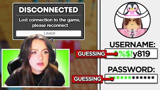 I Hacked Her Account WHILE SHE WAS STREAMING...(Roblox BedWars)