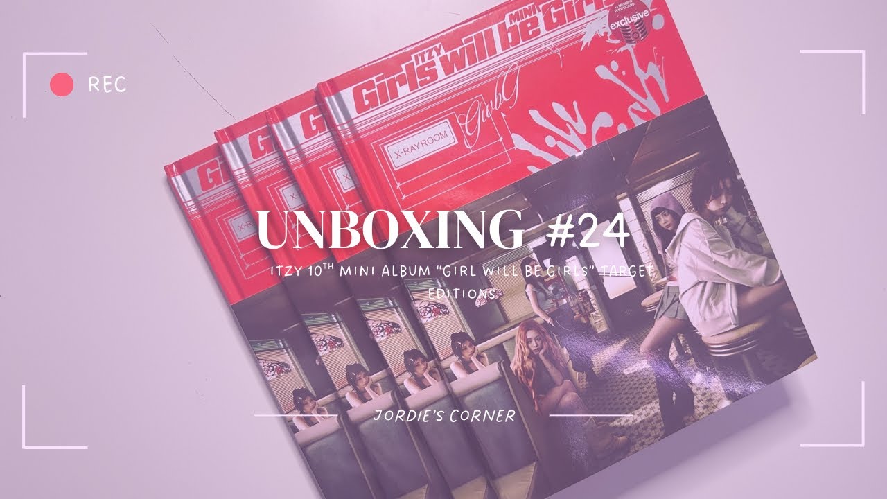 雑貨♡ Unboxing ITZY 10th Mini Album “Girls Will Be Girls” Target