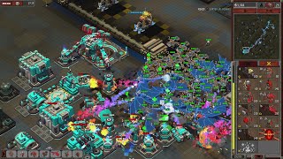 8-Bit Armies-Deathsworn VS Insane Marines AI 