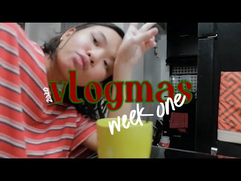 vlogmas week 1: online class, virtual bunutan w friends, & shopee orders!