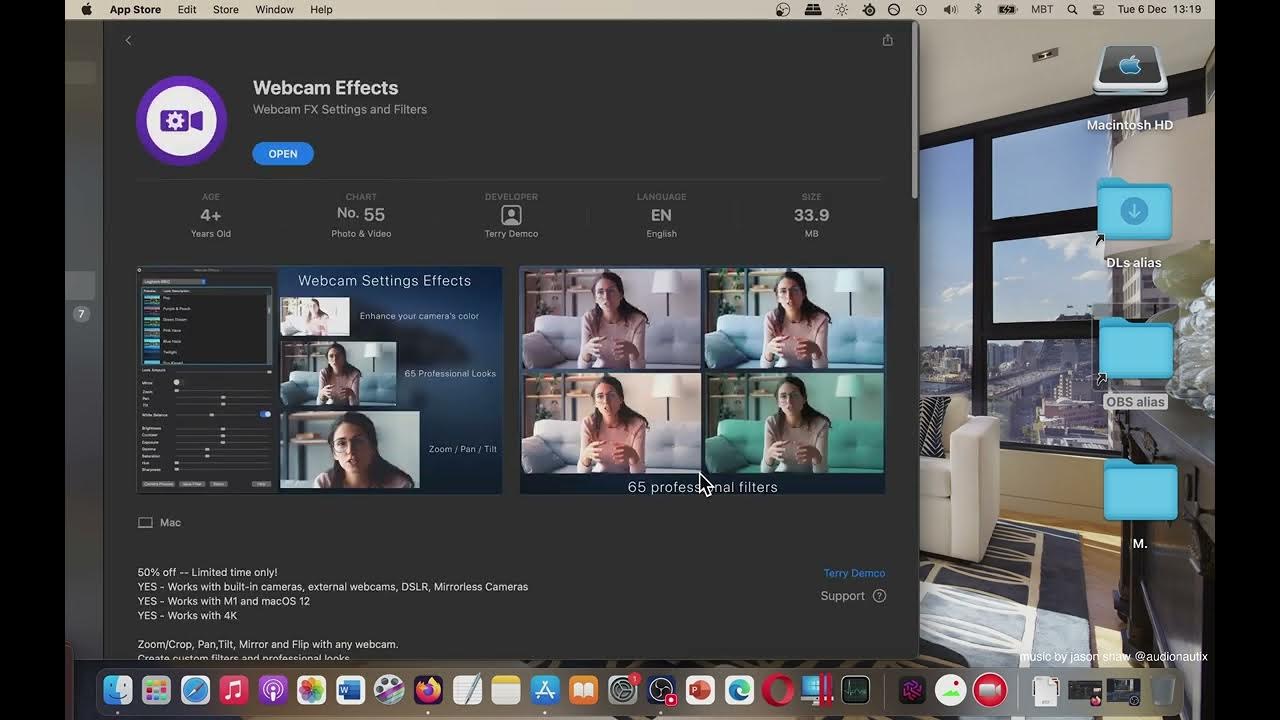 cam Effects App for Mac App Store YouTube