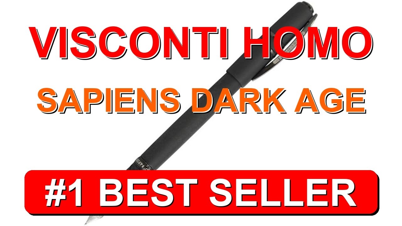 Visconti HOMO SAPIENS DARK AGE OVER 23ct palladium nib fine - B01IOU2PK0
