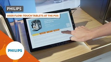 Interactive Game Changer at the Point of Sale - Touch Tablets for Philips & Versuni