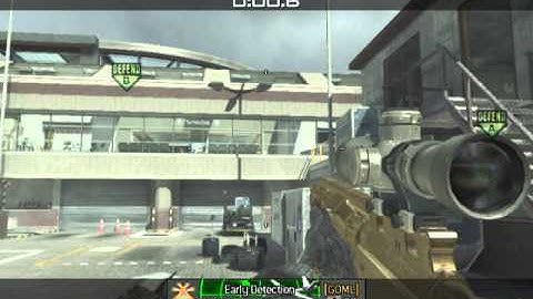Silent shot no-scope on Terminal MW3