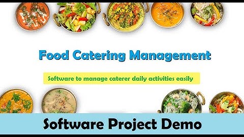 How to make VB net Project   Food Catering Management    Food Billing   Visual Basic Project Demo VB