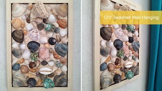 DIY  Seashell Wall Art | Seashell Wall Hanging | Home Decorating Ideas by Niss Crafts 12,019 views 2 years ago 1 minute, 25 seconds