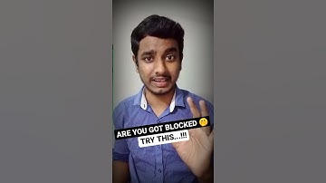 Unblock your self on normal calls #app #shorts #tamil