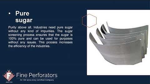 Why Use Sugar Screens?