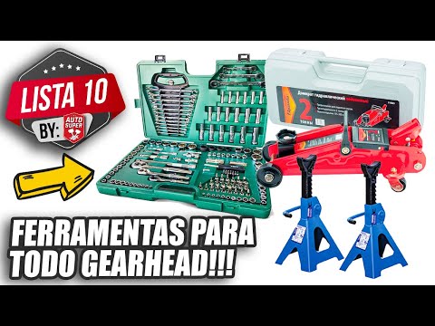 10 FERRAMENTAS OBRIGATÓRIAS QUE TODO GEARHEAD PRECISA TER EM CASA