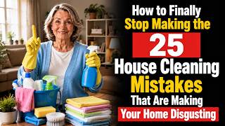 How to Finally Stop Making the 25 House Cleaning Mistakes That Are Making Your Home Disgusting