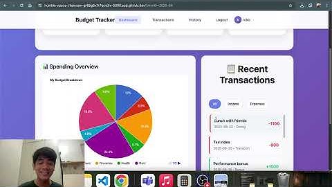 CS50 Final Project: Budget Tracker Website | Personal Finance Made Simple