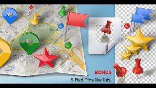 MAP GENERATOR WITH REAL 3D MARKERS ► [ AFTER EFFECTS TEMPLATES ]