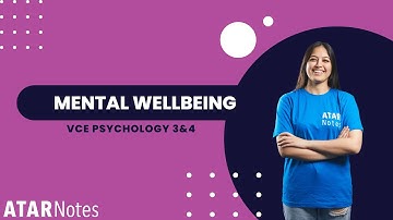 Mental Wellbeing | VCE Psychology 3&4