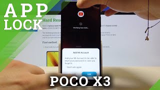 How to Lock Apps With Password on POCO X3 – Lock Apps screenshot 1