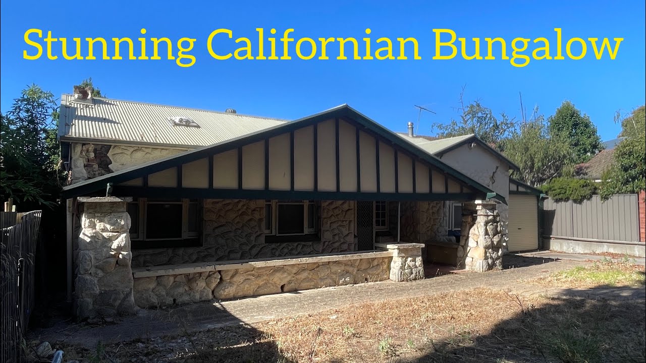 Abandoned Adelaide: Stunning Californian Bungalow