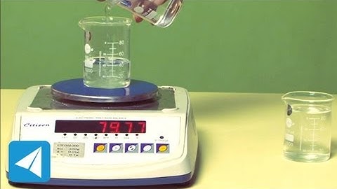 Salt solution weighs more than plain water | Density | Physics