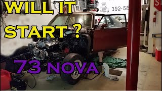 Nova -- Will it start? 1973 Nova SS