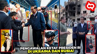 HEBAT! Bertaruh Nyawa Demi Melindungi Presiden, Pengawalan Super Ketat Jokowi Dari Ukraina ke Rusia