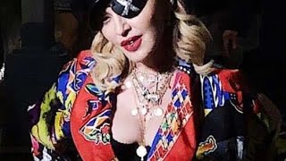 MADONNA launch MADAME X NEW YORK HER pop up STORE SIGNING FANS autograph