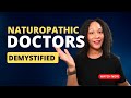 What i do as a naturopathic doctor  what is naturopathic medicine