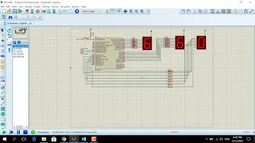 VXL | Dùng vi điều khiển PIC 16F887 giao tiếp với 3 led 7 đoạn anode chung dùng 3 port B, C và D.