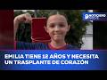 Piden por Emilia que tiene 12 años y necesita un trasplante de corazón