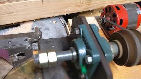 DIY mini-lathe from spare parts - part 1