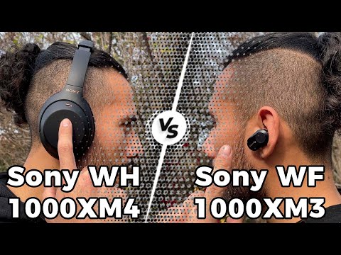 ¿Sony WH-1000XM4 o WF-1000XM3?: Cuál te conviene comprar