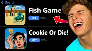 Infinite! Testing Weird SQUID GAME APPS.. (LOL WTF)